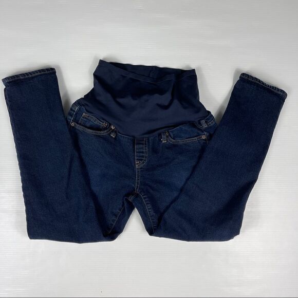 GAP
1969 Maternity Authentic Best Girlfriend Jeans Dark Blue Wash Size 29 - Picture 3 of 11